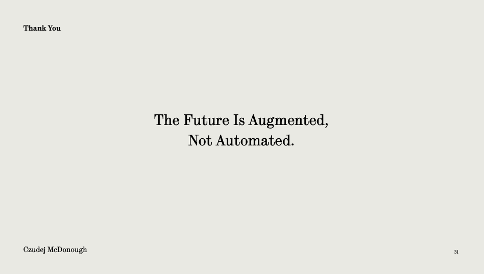 Slide from Susan McDonough's presentation to the Korea Arts Management Service on the top of Artificial Intelligence (AI) and Art Valuation.